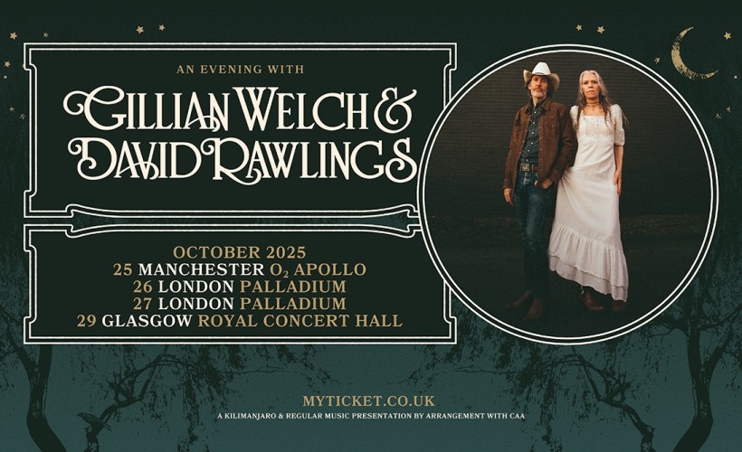 An Evening with Gillian Welch and David Rawlings  at The London Palladium, London