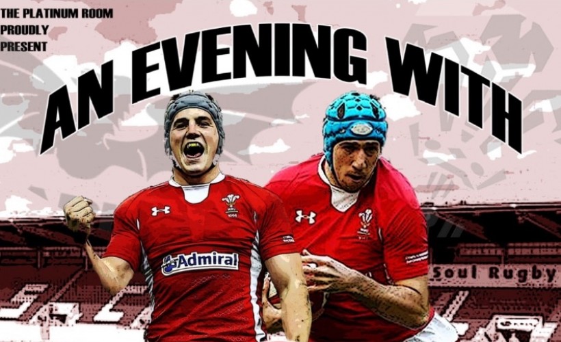 An Evening with Jonathan Davies & Justin Tipuric   at Parc y Scarlets, Llanelli