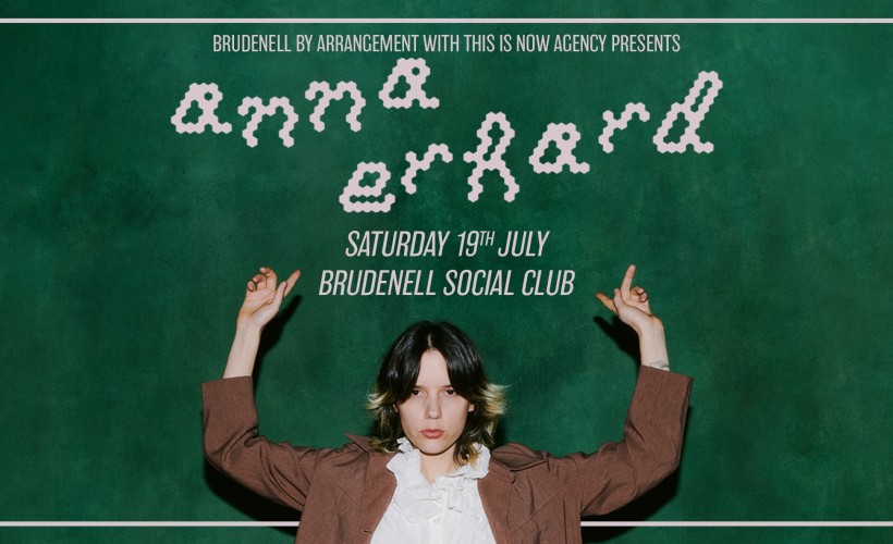 Anna Erhard  at Brudenell Social Club, Leeds