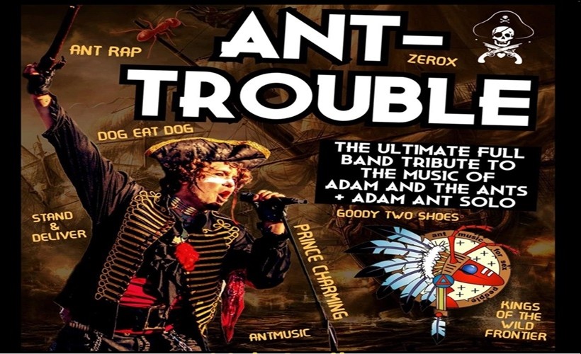 ANT TROUBLE The Ultimate tribute to Adam Ant  at Duffys Bar, Leicester