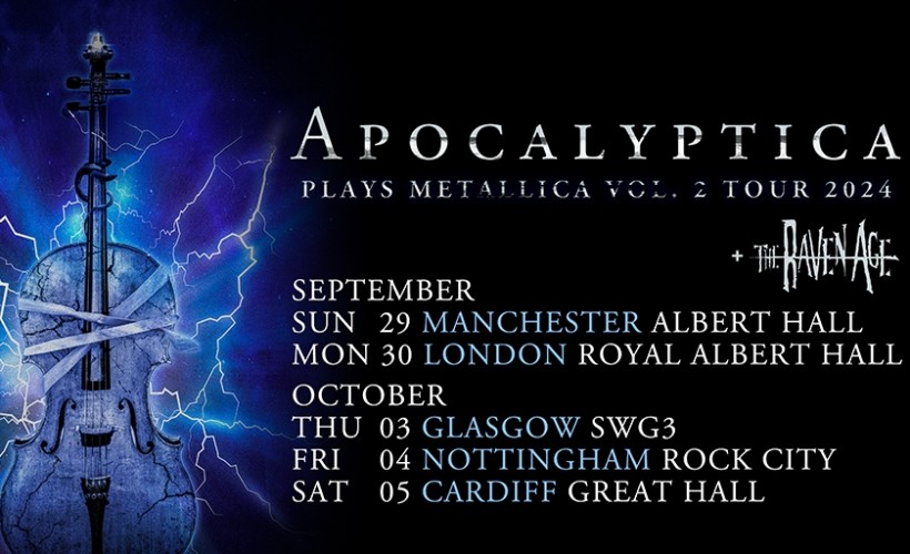 Apocalyptica   at SWG3 Galvanizers, Glasgow