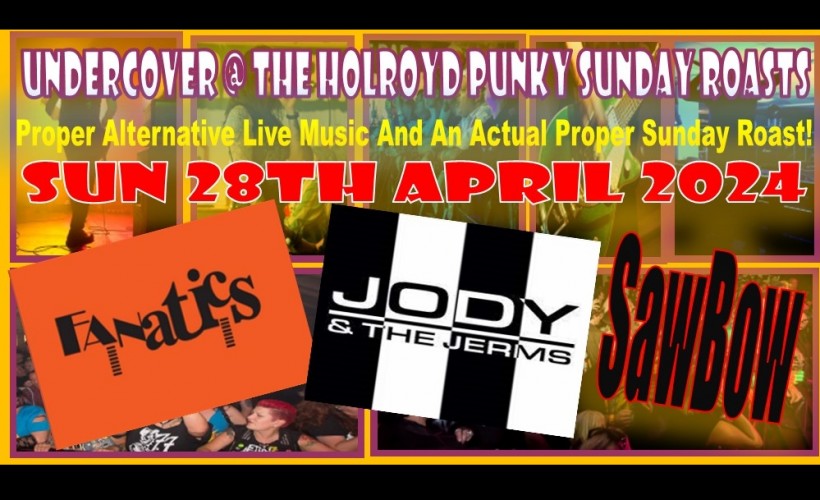 (April) Undercover Punky Sunday Roasts at Suburbs The Holroyd (With an actual Sunday Roast)   at Suburbstheholroyd, Guildford