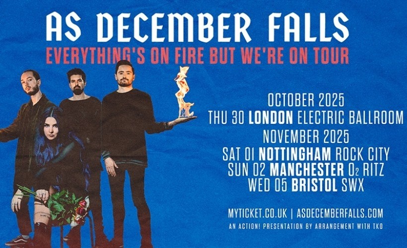 As December Falls  at Electric Ballroom, London
