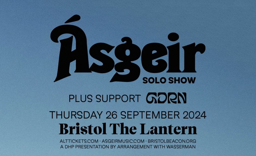 Asgeir  at Bristol Beacon Hall - The Lantern , Bristol