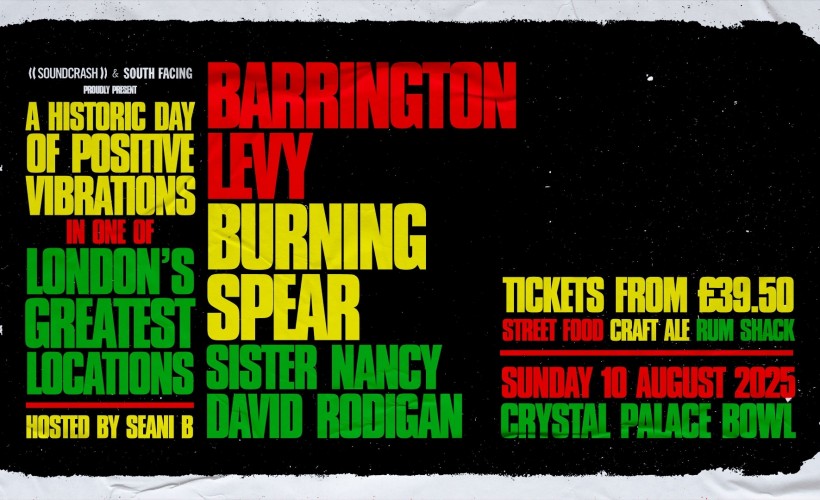 Barrington Levy  at Crystal Palace Bowl, Crystal Palace