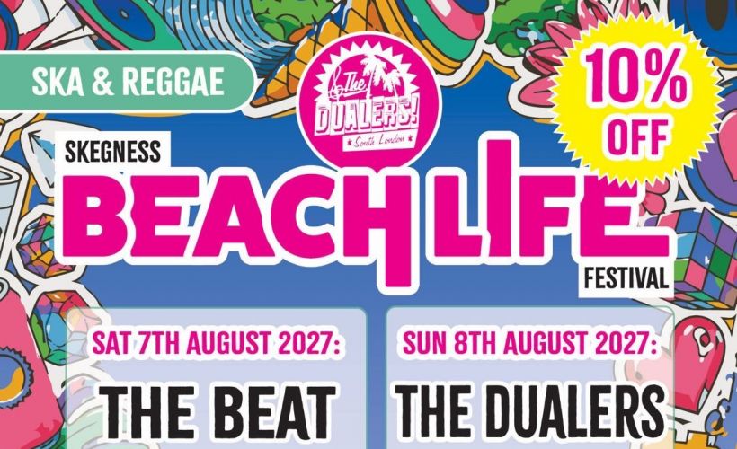 Beach Life Festival 2027   at Beachcomber Beach, Skegness