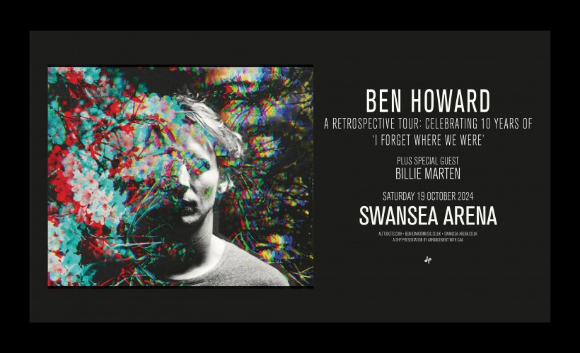 Ben Howard  at Swansea Arena, Swansea