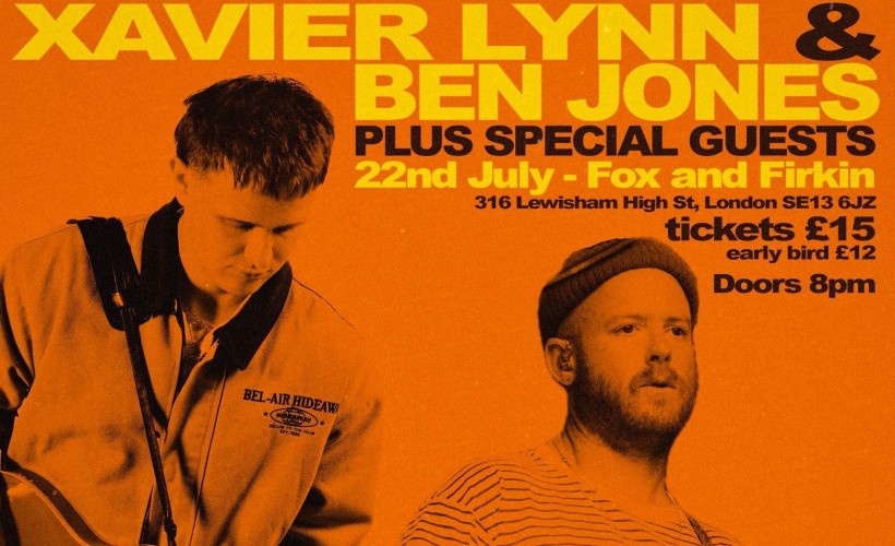 Ben Jones & Xavier Lynn Double Headline Show Tickets