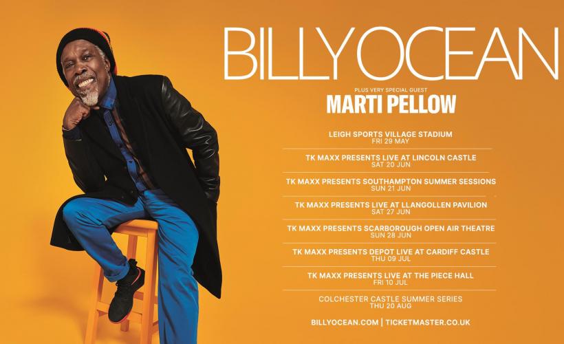 Billy Ocean  at Scarborough Open Air Theatre, Scarborough