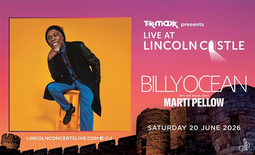 Billy Ocean  at Lincoln Castle, Lincoln
