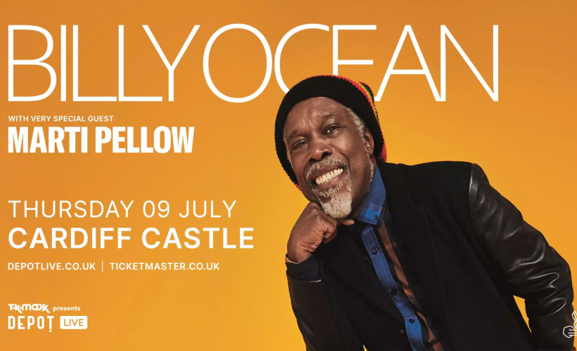 Billy Ocean  at Cardiff Castle, Cardiff