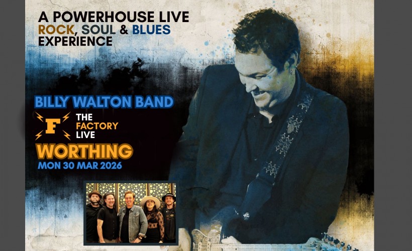 Billy Walton Band  at The Factory, Worthing