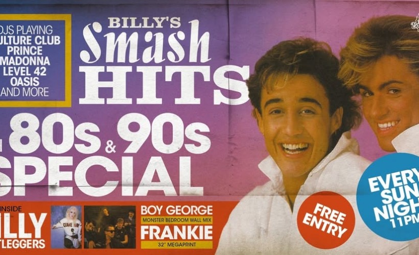 Billy's Smash Hit!- Sunday Nights @ Billy's tickets