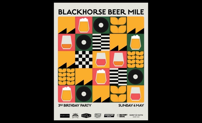 Blackhorse Beer Mile 3rd Birthday  at Signature Brew Blackhorse Road, London 