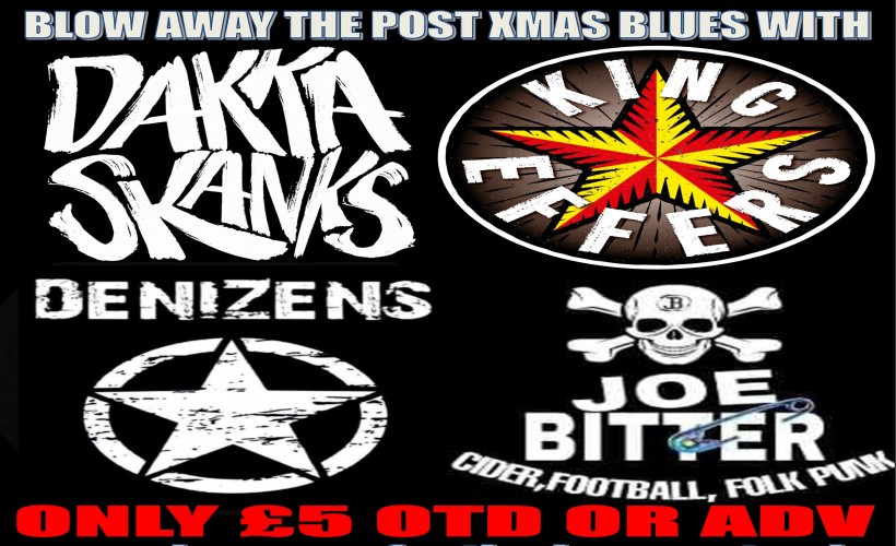  Blow Away the post Xmas Blues with UNDERCOVER+ 4 BANDS / ACTS+ DJ /JUST £5