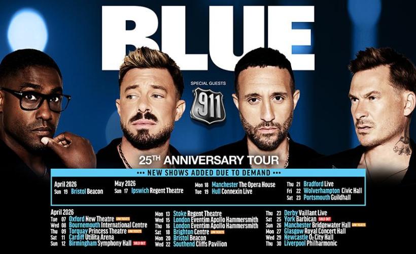 Blue - 25th Anniversary Tour  at Liverpool Philharmonic Hall, Liverpool