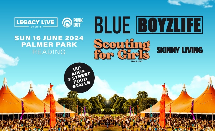 Blue, Boyzlife & Scouting For Girls  at Palmers Park, Reading 