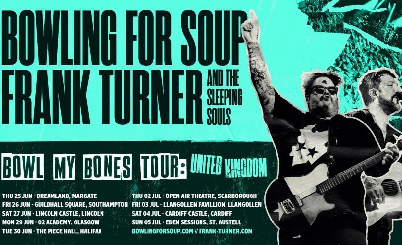 Bowling for Soup + Frank Turner & The Sleeping Souls  at Lincoln Castle, Lincoln
