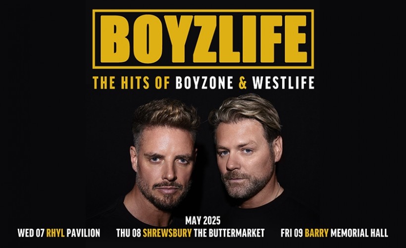 BOYZLIFE (Keith Duffy & Brian McFadden)  at Barry Memorial Hall, Barry