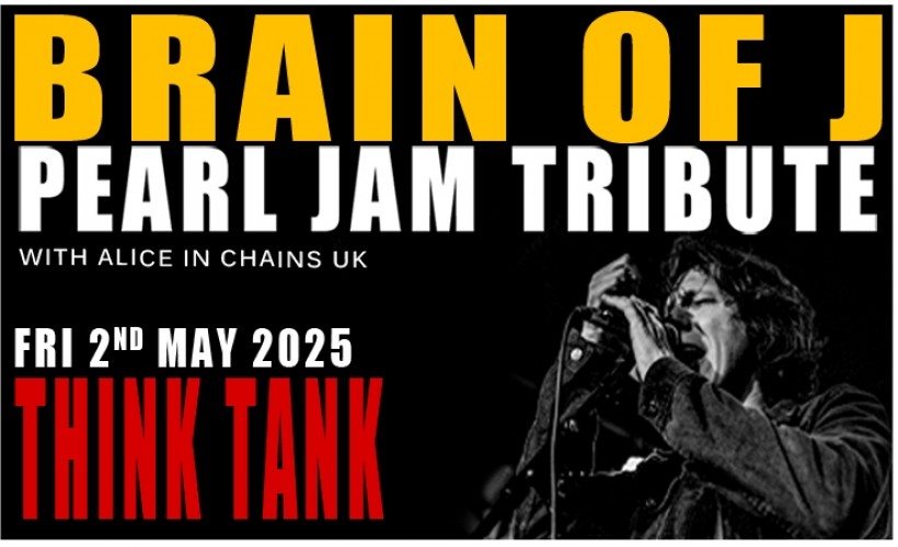 Brain of J - The Pearl Jam Tribute Live  at Think Tank, Newcastle Upon Tyne