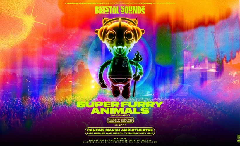Bristol Sounds: Super Furry Animals  at Canons Marsh Amphitheatre, Bristol
