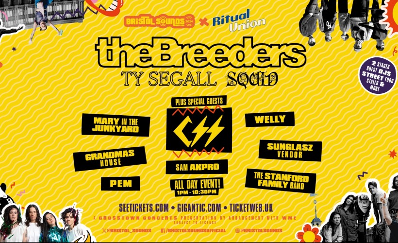 Bristol Sounds: The Breeders tickets