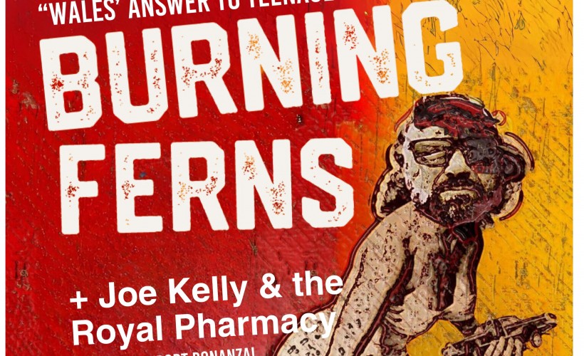 Burning Ferns | Joe Kelly & The Royal Pharmacy - LIVE @CWRW  at CWRW, Camarthen