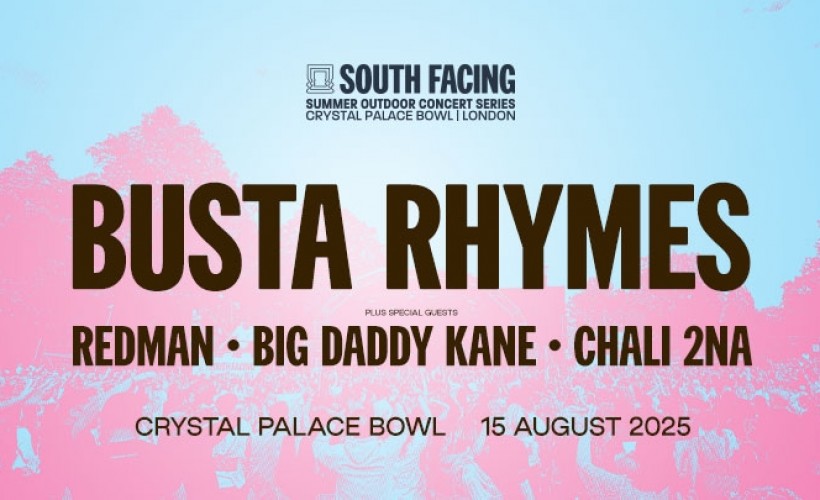 Busta Rhymes - South Facing Festival  at Crystal Palace Bowl, Crystal Palace