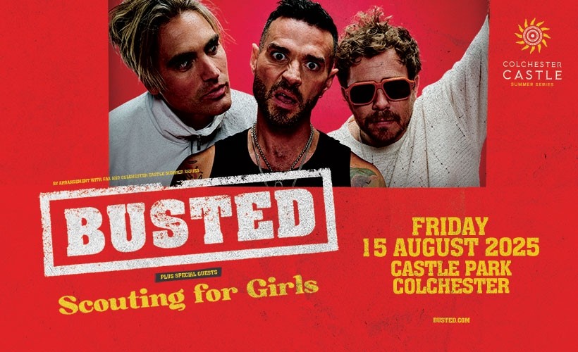 Busted - Colchester Castle Summer Series tickets