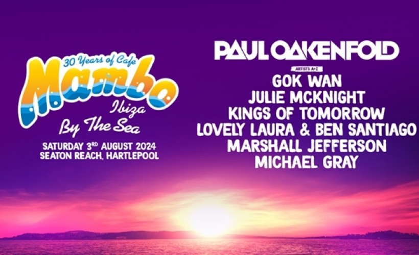 Cafe Mambo by the Sea - 30 Year Anniversary   at Seaton Reach, Hartlepool