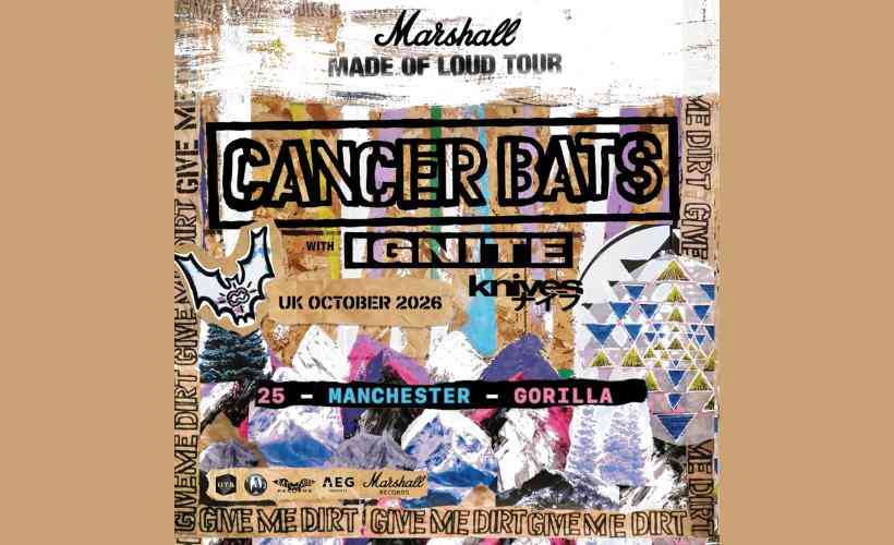 Cancer Bats  at Gorilla, Manchester