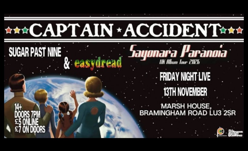 Captain Accident & The Disasters tickets
