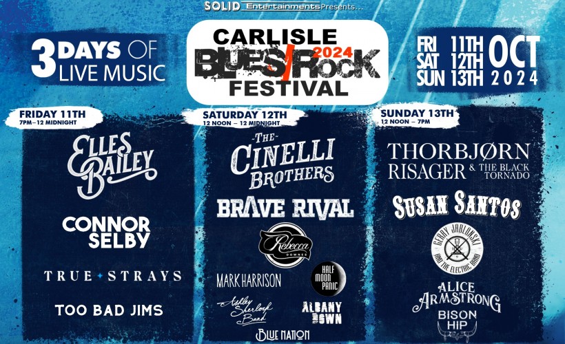 Carlisle Blues/Rock Festival tickets