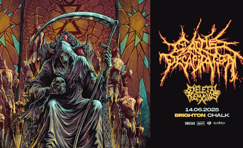 Cattle Decapitation  at Chalk, Brighton