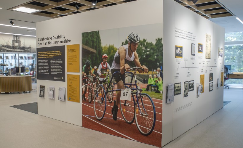 Celebrating disability sport in Nottinghamshire Exhibition Launch tickets