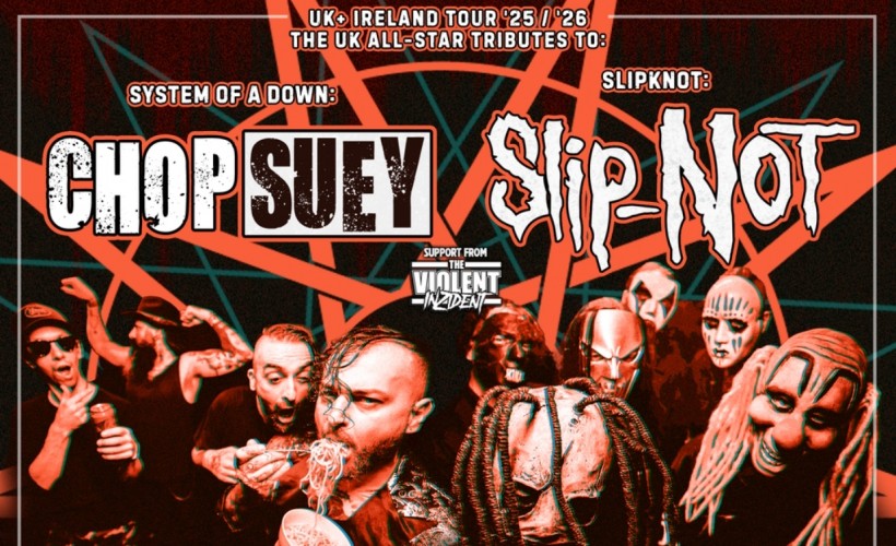 CHOP SUEY & SLIP-NOT  at The Adrian Flux Waterfront Studio, Norwich