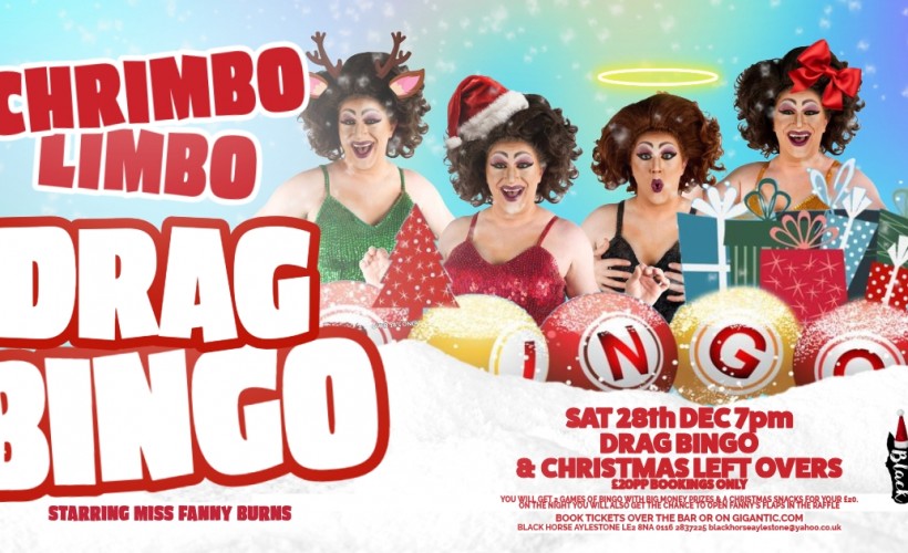CHRIMBO LIMBO DRAG BINGO  at The Black Horse, Leicester