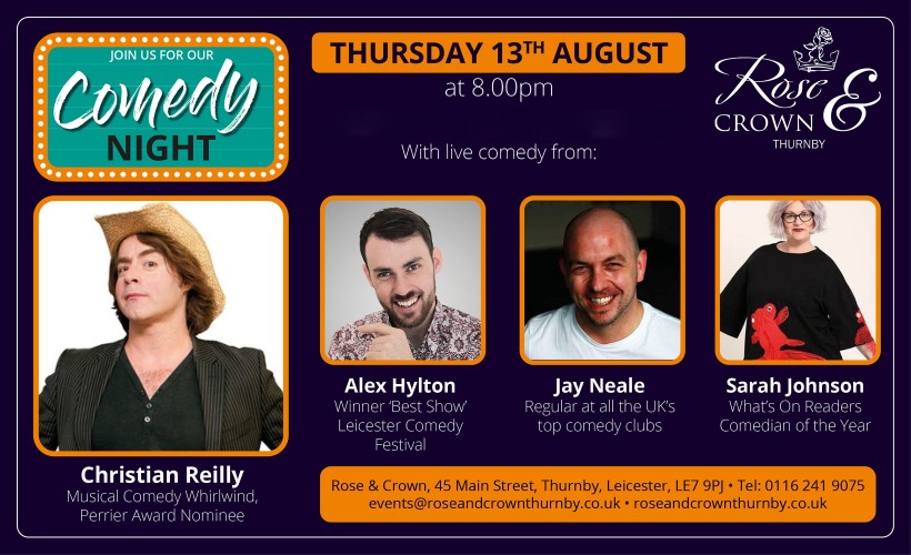 Christian Reilly live at the Rosie tickets