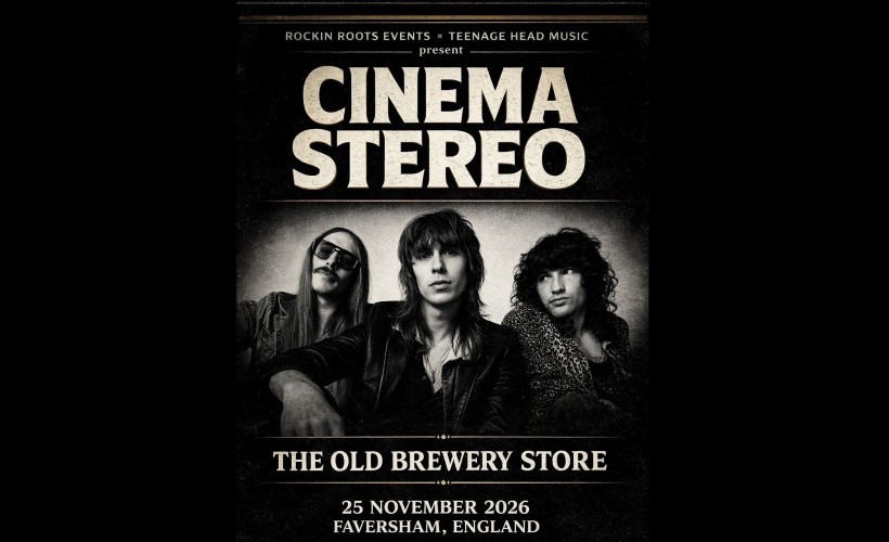 CINEMA STEREO  at The Old Brewery Store, Faversham