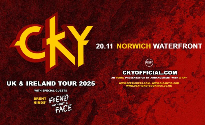 CKY  at The Adrian Flux Waterfront, Norwich