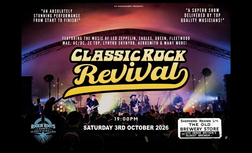 CLASSIC ROCK REVIVAL  at The Old Brewery Store, Faversham
