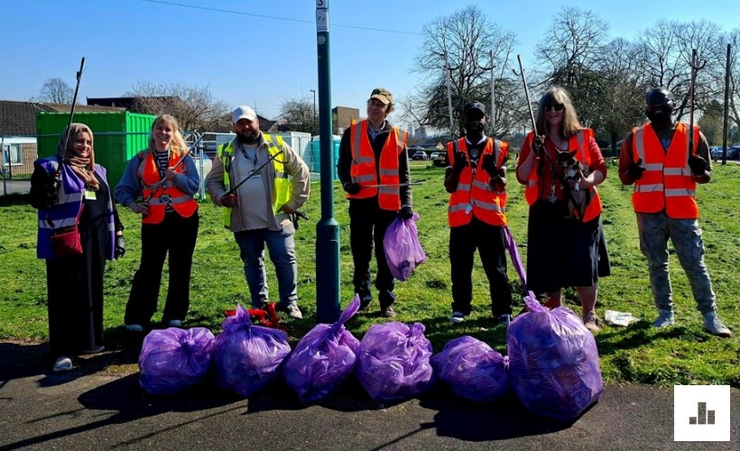 Clean Green Leen  at Basford Library, Nottingham