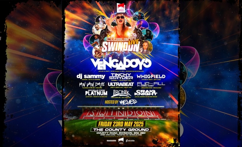 Clubland Live Swindon tickets