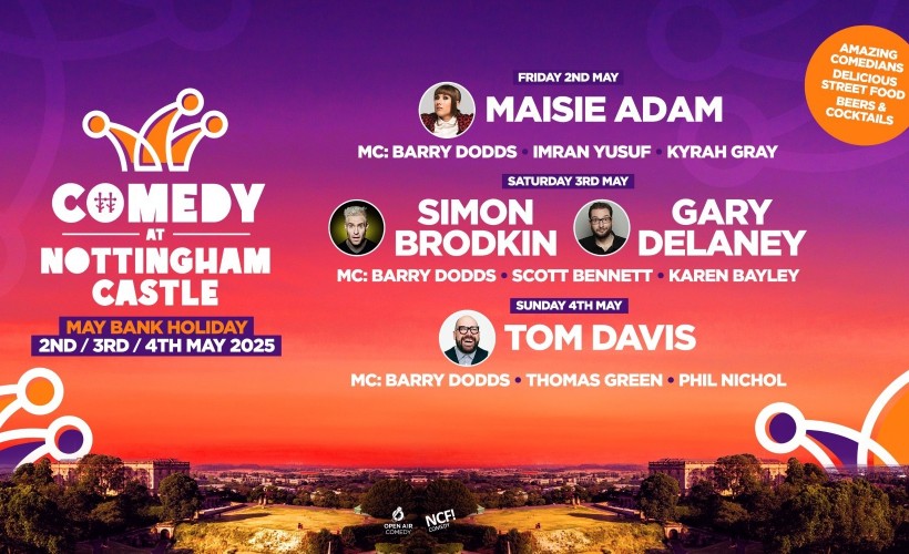Comedy at Nottingham Castle - Friday  at Nottingham Castle, Nottingham