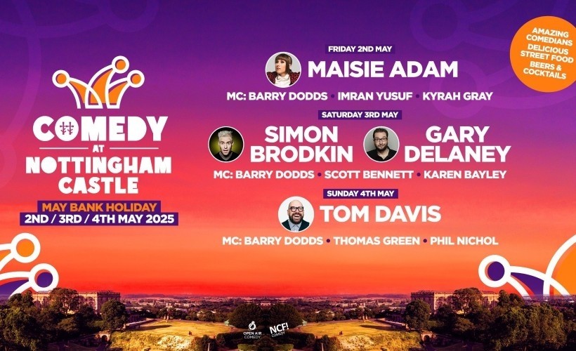 Comedy at Nottingham Castle - Sunday  at Nottingham Castle, Nottingham