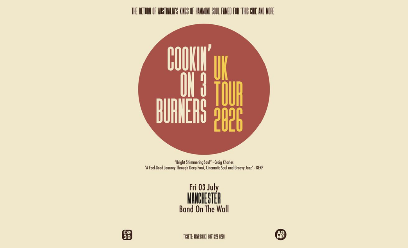 Cookin on 3 Burners tickets