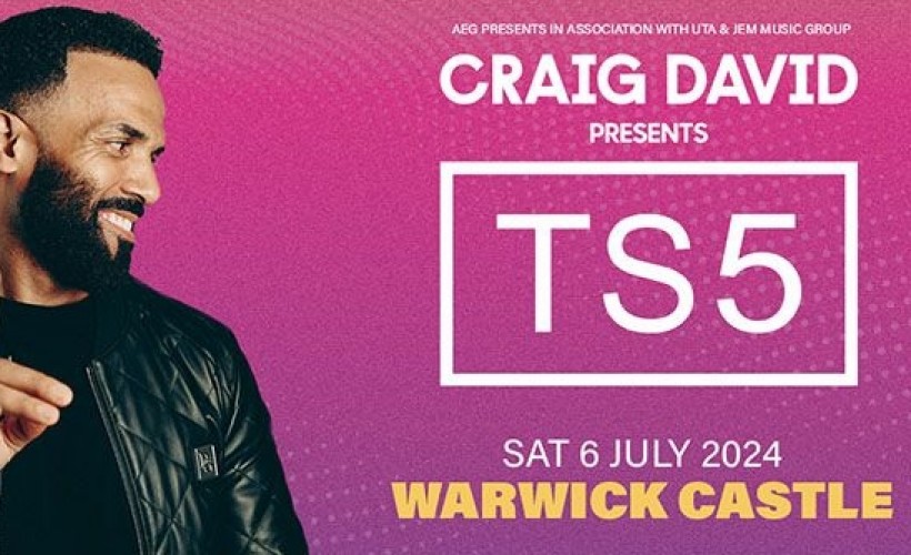 Craig David Presents TS5  at Warwick Castle, Warwick