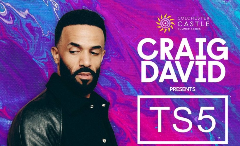 Craig David presents TS5  at Colchester Castle, Colchester