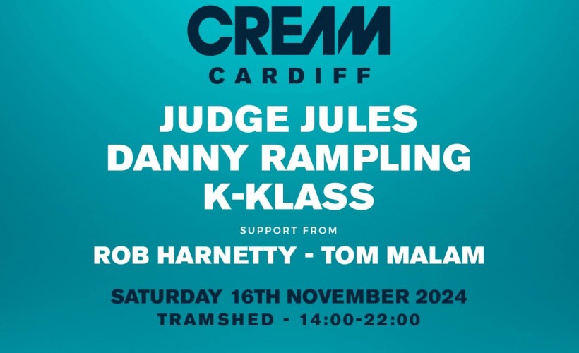 Cream Classics - Cardiff  at TramShed, Cardiff