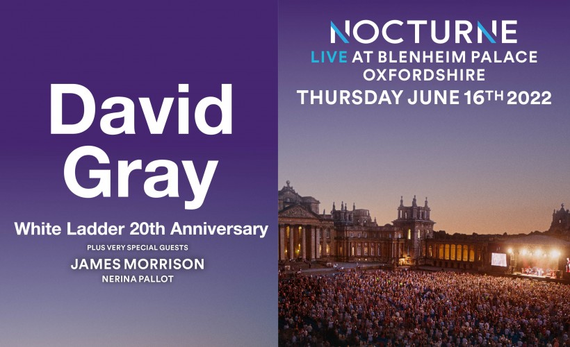 David Gray - Nocturne Live at Blenheim Palace tickets